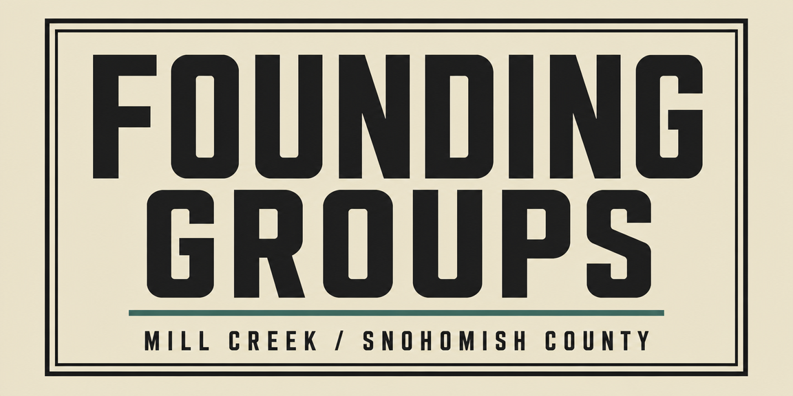 Founding Groups — Mill Creek / Snohomish County